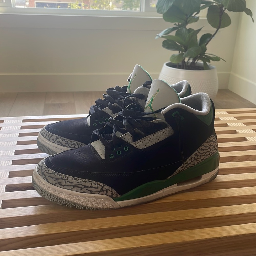 Jordan III retro Pine Green